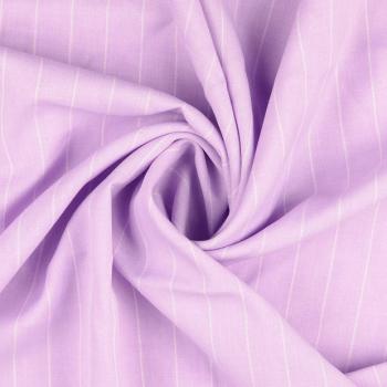 Polyester Webware Nadelstreifen Flieder
